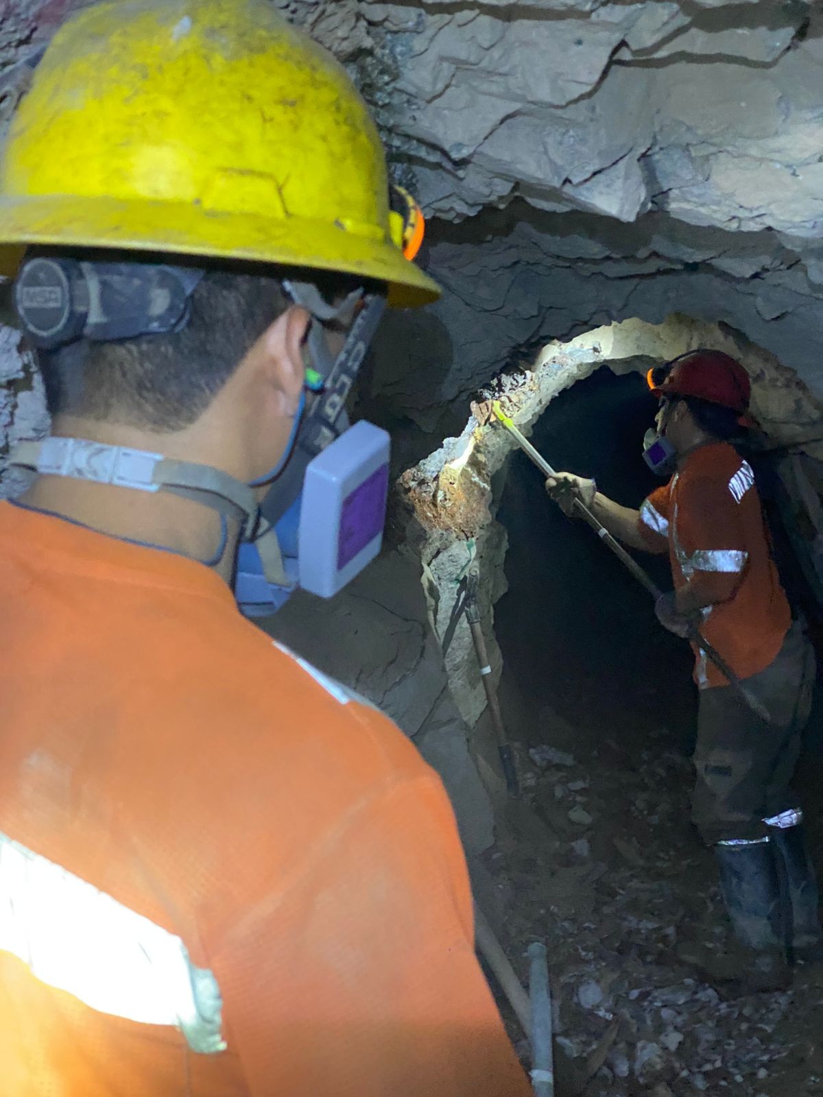 Preparación de subnivel minero