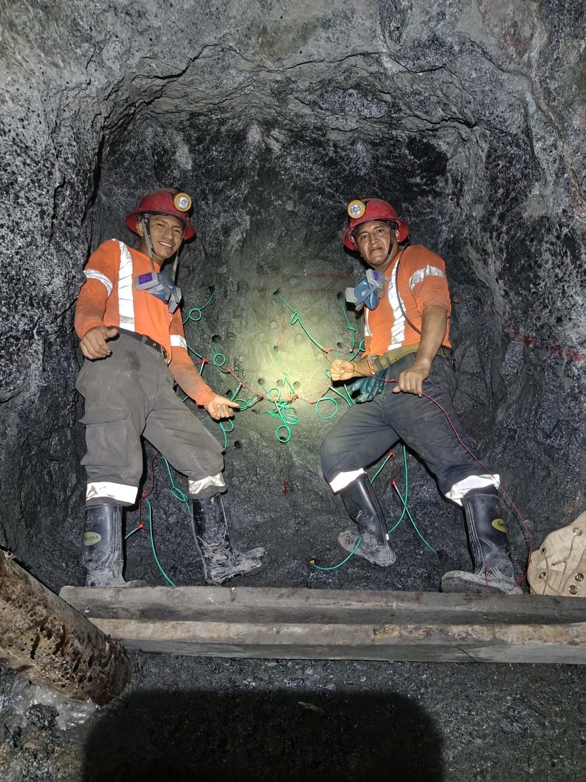 Voladura controlada con tecnología avanzada